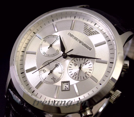 Đồng hồ Armani AR2432 với màu trắng sang trọng và trang nhã