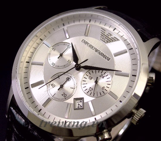 Đồng hồ Armani AR2432 với màu trắng sang trọng và trang nhã Đồng hồ Armani AR2432 với màu trắng sang trọng và trang nhã