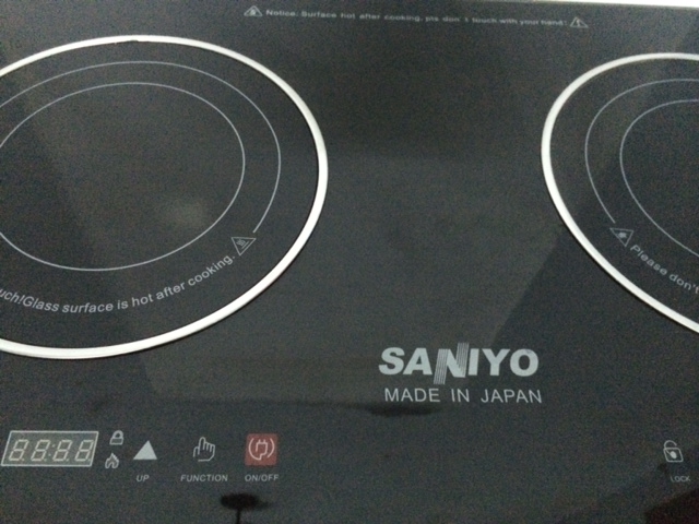 Bếp hồng ngoại đôi saniyo cảm ứng
