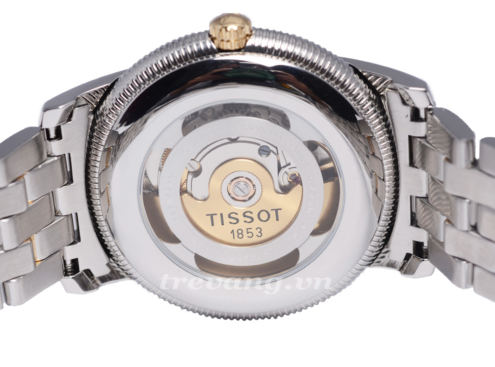 Đồng hồ Tissot T97.1.483.31 mặt lưng cảm nhận chuyển động 