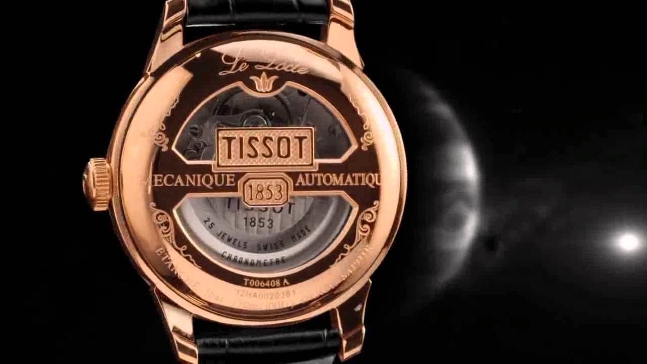 Đồng hồ Tissot Le Locle Automatic T006.408.36.057.00 mặt sau
