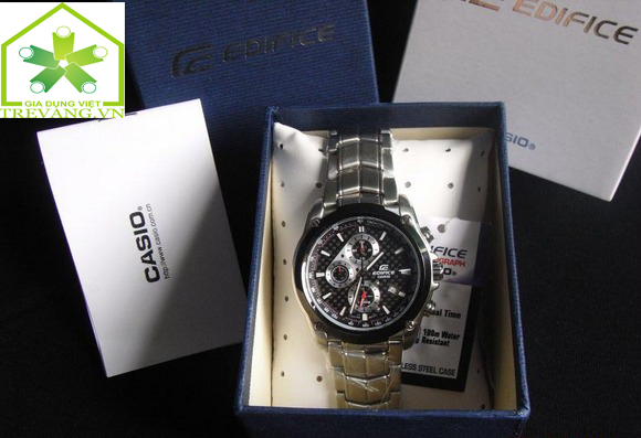 Đồng hồ nam chính hãng Casio Edifice EF-524SP-1A full box.