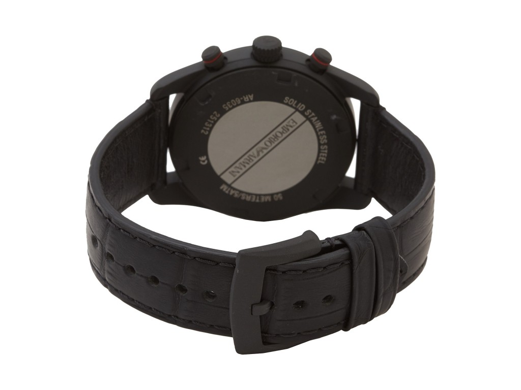 Đồng hồ Armani AR6035 thiết kế mặt sau
