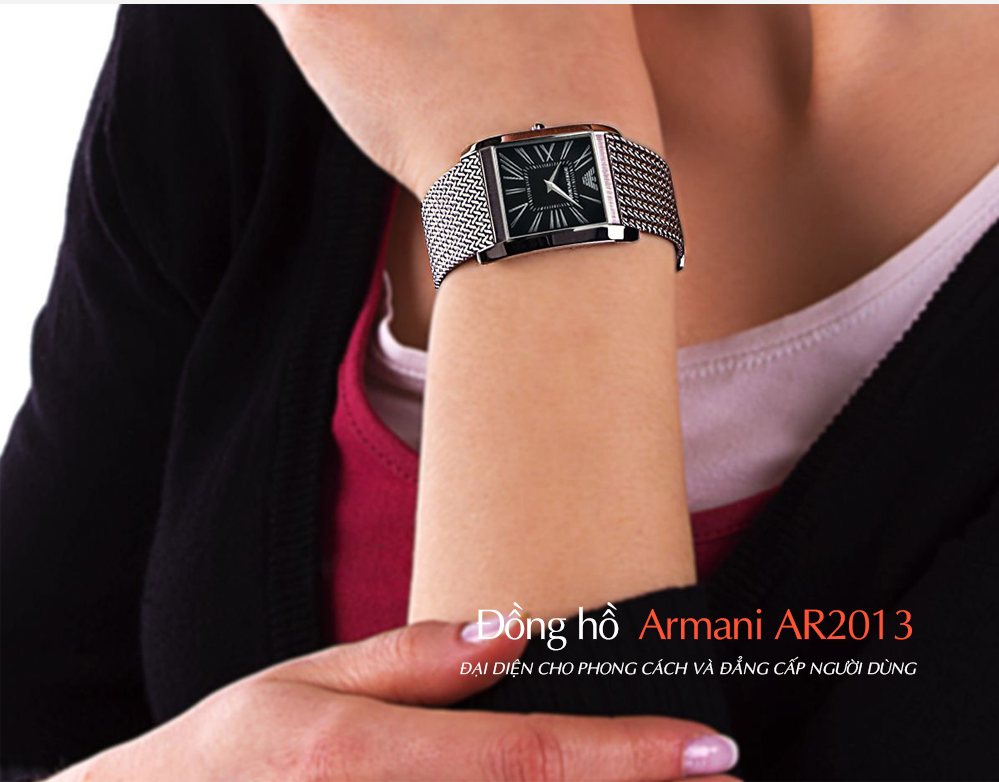 Đồng hồ Armani nữ AR2013 đeo tay