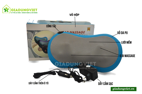 Chăm sóc sức khỏe với gối massage bestbuy 