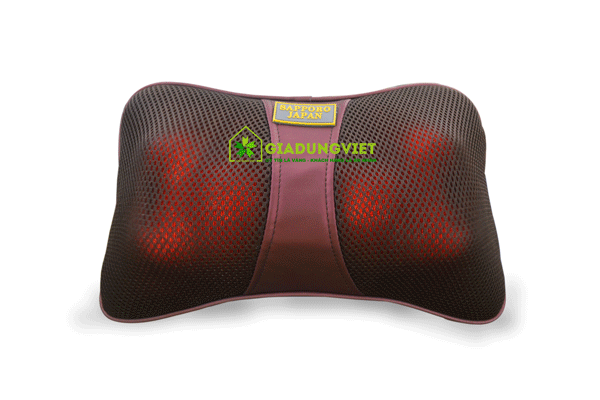 Cải thiện đau nhức với gối massage hồng ngoại royal
