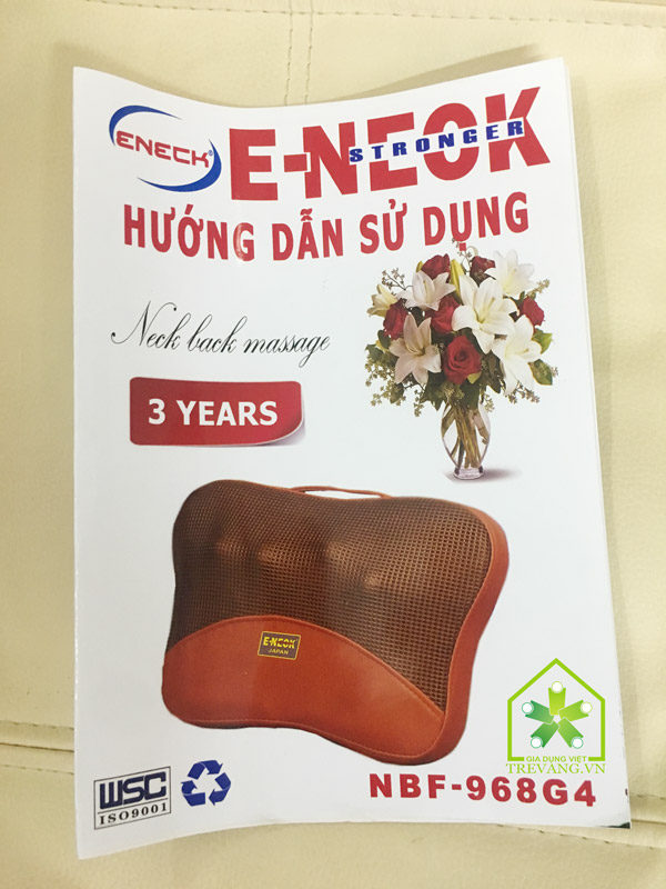 Gối massage hồng ngoại Eneck