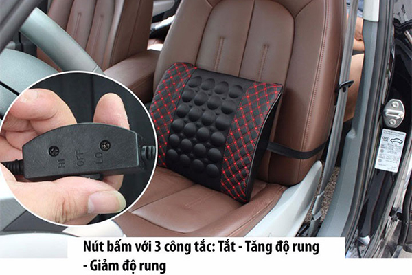 đệm lưng massage điện giá cực sốc