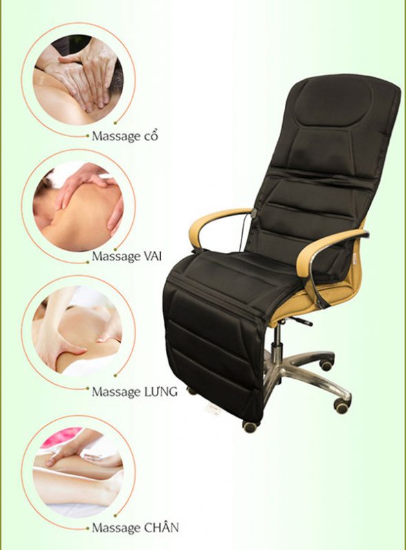 đệm massage toàn thân bella tiện lợi