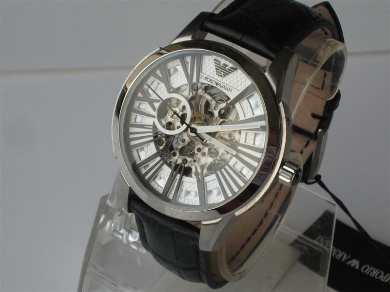 Đồng hồ nam Emporio Armani Italia AR4629 dây da lộ máy Đồng hồ nam Emporio Armani Italia AR4629 dây da lộ máy