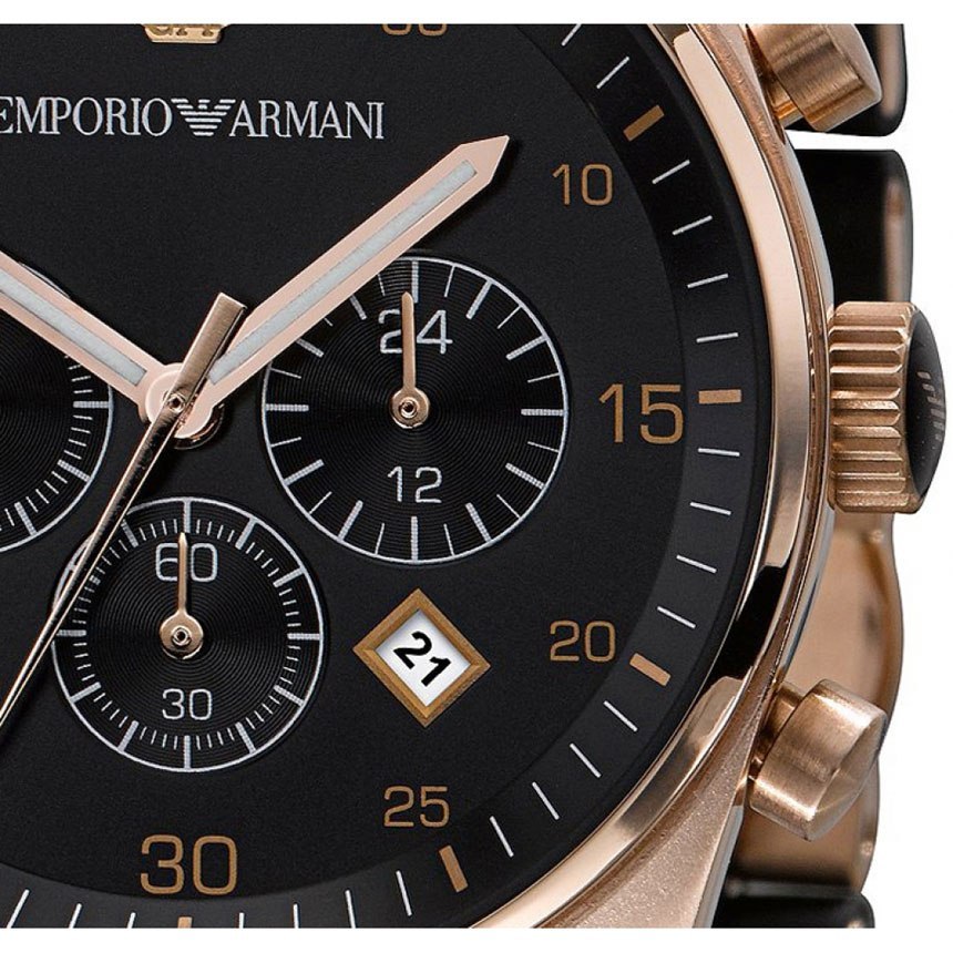 CẬN CẢNH MẶT TRƯỚC CHIẾC ĐỒNG HỒ ARMANI AR5905 đồng hồ Nam cao cấp Armani AR5905_1