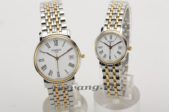Đồng hồ đôi Tissot 1853 t52.2.481.31 và t52.2.281.31 Đồng hồ đôi Tissot 1853 t52.2.481.31 và t52.2.281.31