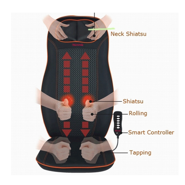Đệm massage toàn thân Shachu SH898 giảm đau hữu hiệu