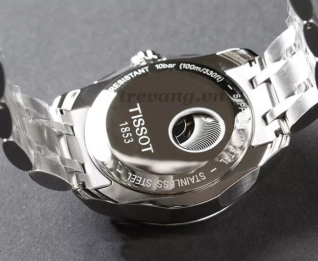 Đồng hồ Tissot 1853 T035.627.11.031.00 thiết kế mặt sau