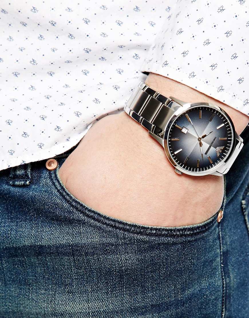Đồng hồ Armani AR2472 mặt đá xám tro đổi màu cho chàng Song Ngư Đồng hồ Armani AR2472 mặt đá xám tro đổi màu cho chàng Song Ngư