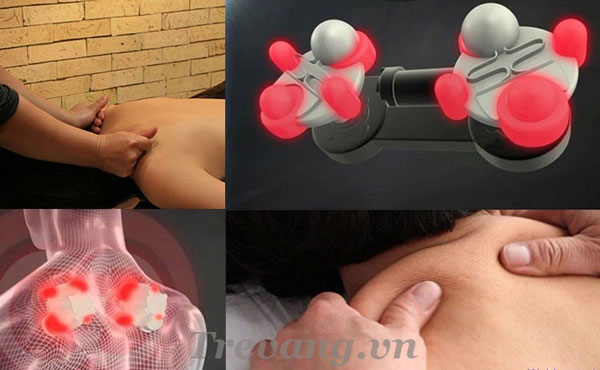 Máy massage vai cổ gáy ZX-1688 tia hồng ngoại