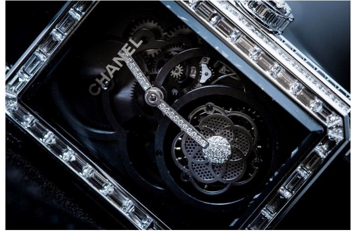 Đồng hồ nữ cao cấp hãng Chanel chi tiết mặt số
