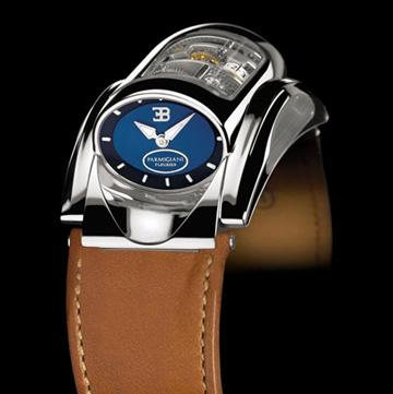 Đồng hồ đẹp Bugatti Type 370 mặt xanh