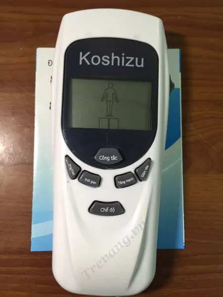 Máy massage xung điện 8 miếng dán Koshizu điểu khiển