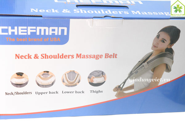 Đai massage Chefman CM-213A full hộp