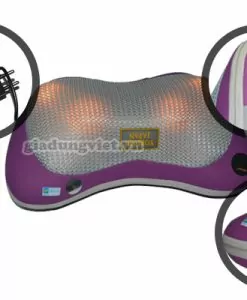 Gối massage hồng ngoại Yokushi YK 168 Pin-sạc điện