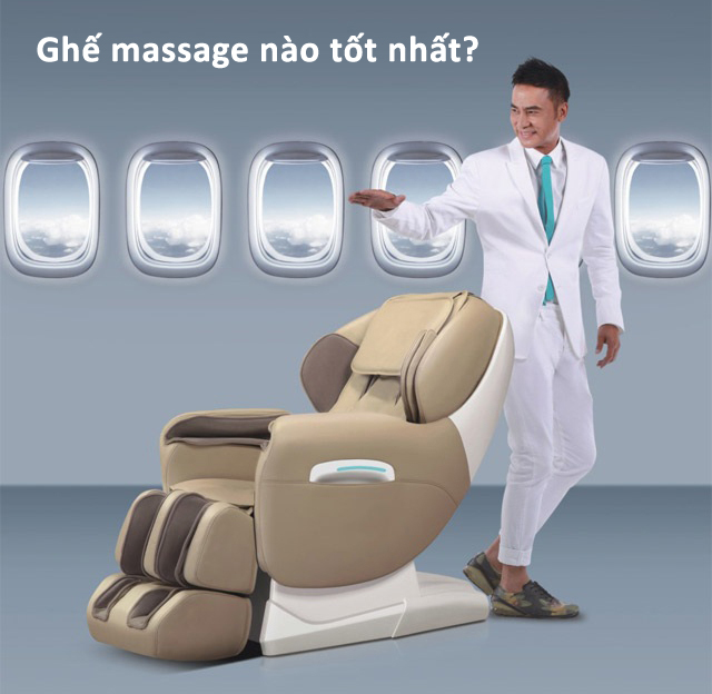 Ghế massage toàn thân loại nào tốt nhất