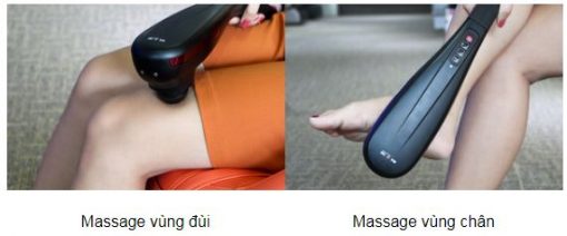 Máy massage cầm tay 6 đầu Hammer pin-sạc điện