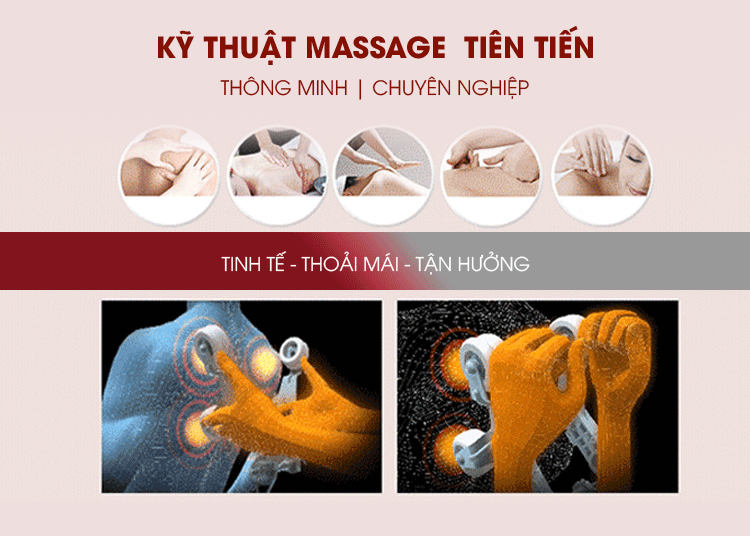 kĩ thuật massage tiên tiến