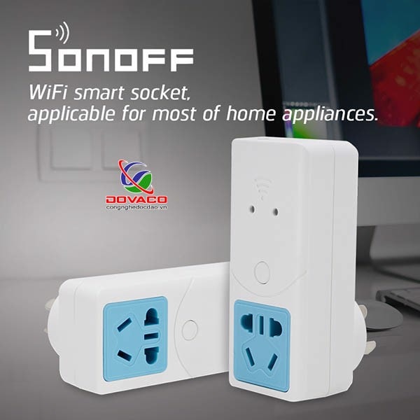 5. Ổ cắm điện thông minh Wifi Sonoff S22