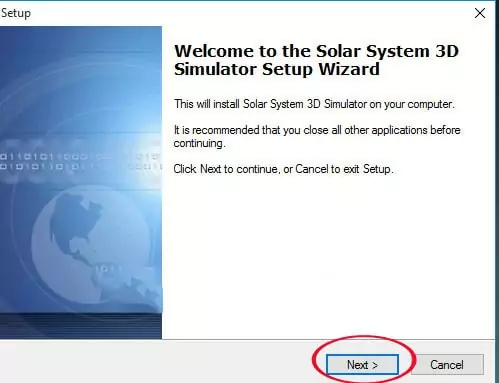 Cách tải phần mềm solar system 3d simulator