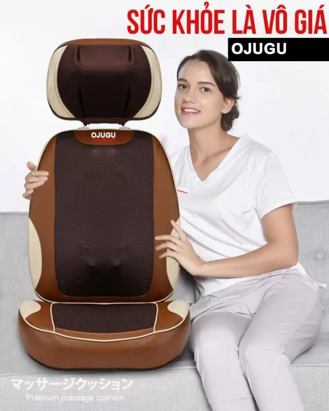 đệm massage OJUGU – GTK370 cao cấp