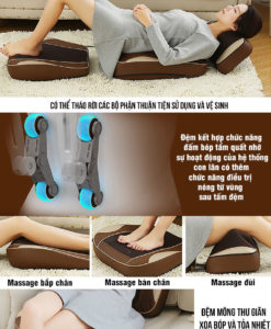 đệm massage OJUGU – GTK370 đa năng