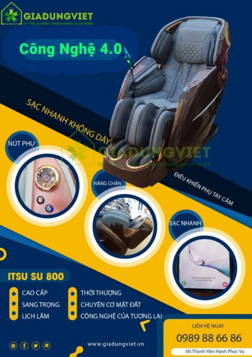 Ghế massage ITSU SU-180 cao cấp