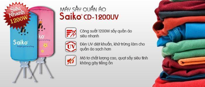 may say quan ao Saiko CD 1200UV3