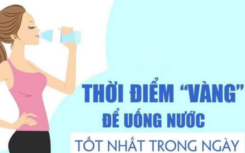 thoi diem vang uong nuoc